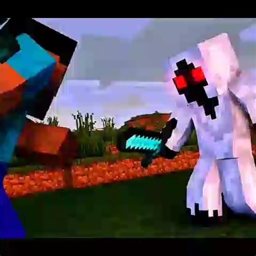 Herobrine vs entity 303 #animation zombie # Part-7🗿🥶☠️ #edit #minecraft