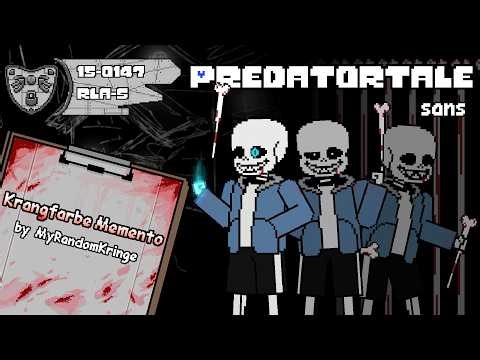 [Underlock] Predator Sans | Animated soundtrack "Krangfarbe Memento" by ‪@myrandomkringe49‬