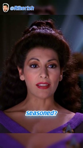 What do you want, Will Riker? #startrek #TNG #S3E26 #BestOfBothWorlds #rikerish
