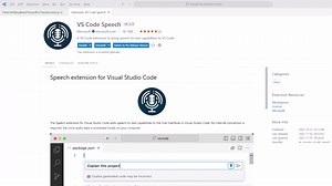 微軟剛推出一個 Visual Studio Code 擴充套件，名叫 VS Code Speech，他可以跟 GitHub Copilot Chat 無縫整合，讓你在提問的時候直接用「說」的就可以！😍 這套並沒有使用 Whisper API，他是直接吃瀏覽器內建的語音辨識功能實作的，所以辨識率稍微差一點，必須發音標準才能產生比較正確的辨識結果。不過 GPT 很聰明，錯誤的文字他會自動修正的，別擔心，也不用重講，你可以看看我的影片示範！👍 #用嘴巴寫Code的日子離我們不遠了 | Will 保哥的技術交流中心