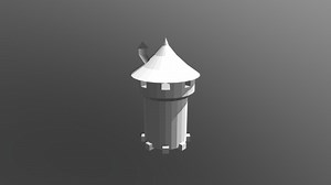Tower - 3D model by ellelansen