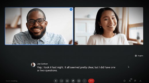 How to turn on live translated captions in Google Meet video calls