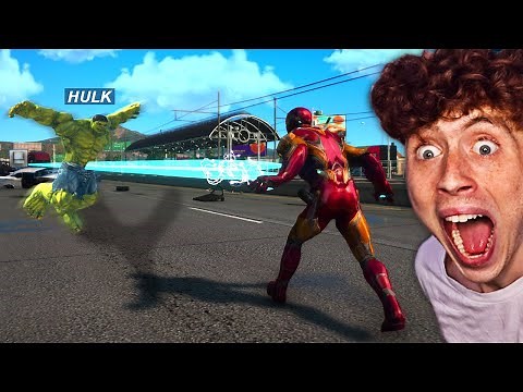 Playing As IRON MAN In GTA 5 (GTA 5 Mods)