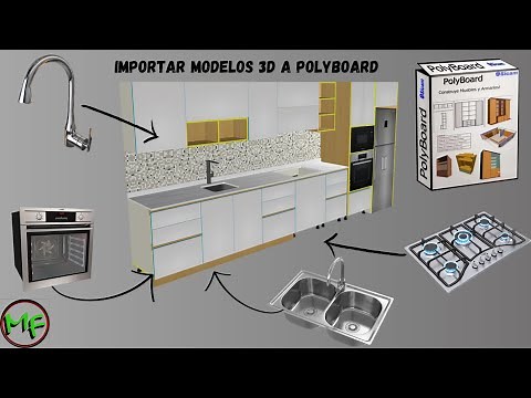 Como Importar Modelos 3D para Polyboard