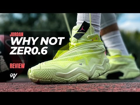 Jordan Why Not Zer0.6 Basketball Shoes Review