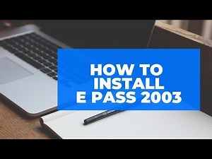 epass 2003 installation