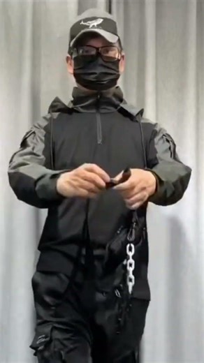 Cyberpunk Men Outfit Tech Wear | Modern Cyberpunk Clothing