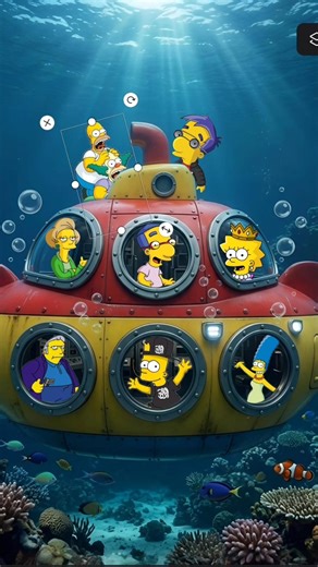The simpsons submarine #disney #thesimpsons #thesims4 #funnythesimpsonnew