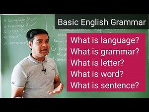 Basic English Grammar | English grammar in Kannada | High school English grammar