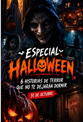ESPECIAL DE HALLOWEEN🎃 HISTORIAS ATERRADORAS#viral #fyp #tiktok #LIVEIncentiveProgram #terror