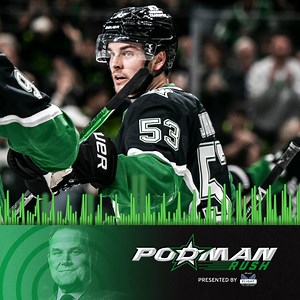 Finding their game ⭐ Johnny's power play success, Mikko doing Mikko, and so much more. The guys break it down on the latest episode of Podman Rush presented by Yuengling Beer FLIGHT ⤵️ https://www.nhl.com/stars/multimedia/podcast/ | Dallas Stars