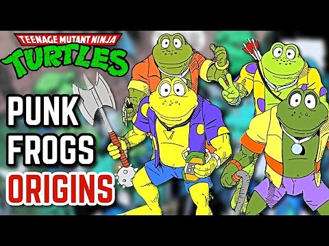 Punk Frog Origins - Shredder Created These Murderous Frogs To Kill TMNT But They Turned Into Allies!