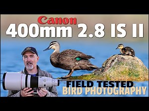 Real World Test of Canon's 400mm 2.8 IS II Lens for Bird Photography. Does It Take Great Shots?