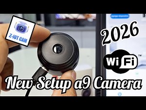 Ziot Camera Mini A9 Setup Tutorial Guide in 2 Minutes ⏳