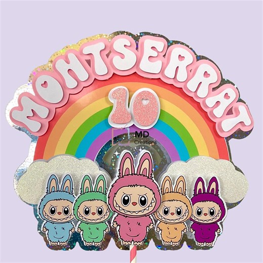 Cute Little Monsters Cake Topper - Monsters Cake Topper- Handmade Cake Topper - Etsy