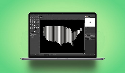 2 Ways To Draw A Straight Line with GIMP