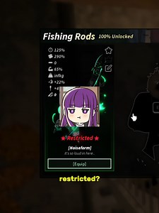 Noiseform Rod but... #roblox #fisch #noiseform #noiseformrod | lullaby rod in fisch
