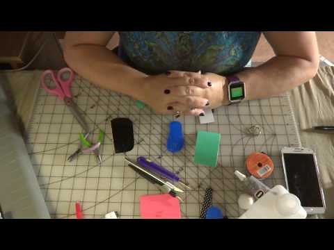 Part 1 of 7 Flip Flop Acrylic Keychain Tutorial