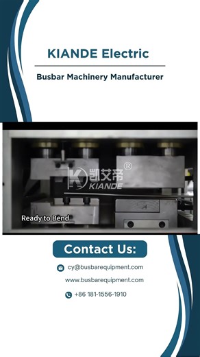 Busbar Punching & Bending in Action | KINADE