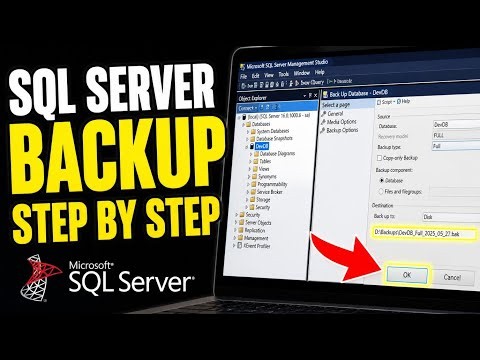 How to backup Microsoft SQL Server databases for development with backups - Step By Step