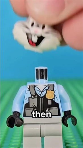 I built JUDY HOPPS in LEGO… 🐰 (Zootopia)