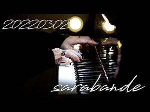 【20220302 sarabande】Sakamoto Ryuichi (坂本龍一)