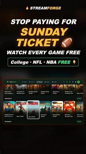 Watch College Football & NFL FREE on Firestick 🏈 No Cable, No Sunday Ticket