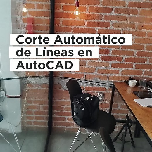 Corte Automático de Lineas en AutoCAD. Utiliza el comando EXTRIM, sele...