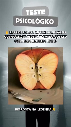 Fernando Suarez✨ | Radiestesia e Reprogramação Energética 🧠💫 on Instagram: "🔮 A imagem que você viu primeiro revela um medo escondido do seu subconsciente… 🟢 Viu a LAGARTA primeiro? Seu medo subconsciente está ligado a fantasmas ou espíritos. Você teme ser assombrado nos seus momentos mais frágeis — especialmente quando está confuso ou prestes a dormir. Seu subconsciente fica mais ativo à noite. 👉 Comenta “LAGARTA” que eu te envio no direct uma técnica rápida para acalmar esse medo. 🦋 Viu 