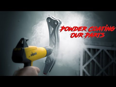 Our Sandblasting & Powder Coating Shop/ The Process