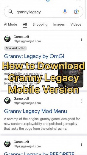 How to Download Granny Legacy on Android/Mobile! 🎮 Granny Legacy Mobile Download Guide