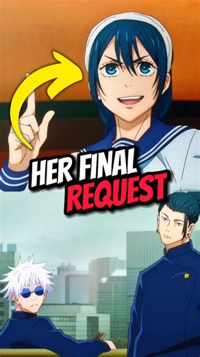 Riko’s Final Wish: One Last Day at School 😢 | Jujutsu Kaisen #anime #jujutsukaisen #jjk