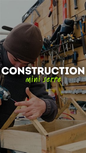 Goran le permaculteur | Comment construire une mini-serre ? 🪚 | Instagram