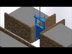 Sluice Gate Mechanism - solidworks