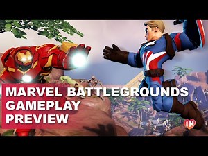 Disney Infinity 3.0 Marvel Battlegrounds Gameplay