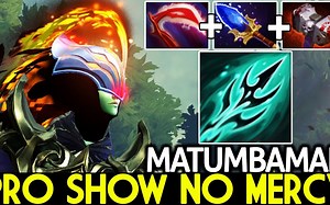 【DOTA2】Matumabaman&PA 抓住时机的切入 配合令非酋羡慕的欧气 画面就是这么的美丽 By Dota2 HighSchool