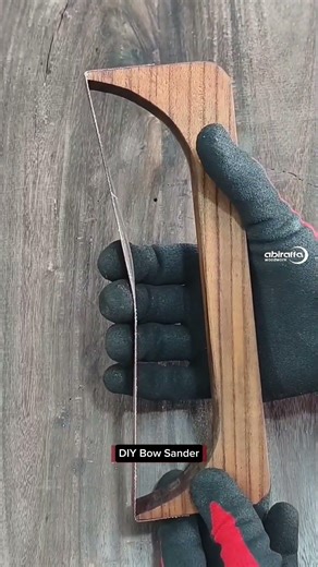 DIY Bow Sander #woodworking #tips