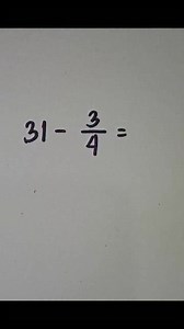 26K views · 385 reactions | Subtract fraction Trick  #mathskills #mathisfun #FractionTrick | Mathtuto | Facebook
