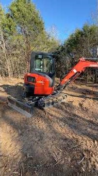 Kubota KX 033-4 Is A Beast. #kubota #miniexcavator #constructionequipment #miniexcavator