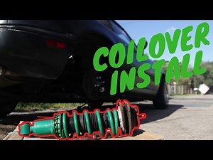 TEIN STREET BASIS COILOVER INSTALL! - 1995 Mazda Miata NA lowered