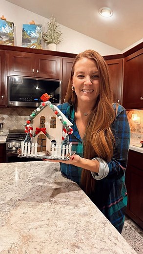 10/10 recommend a Christmas village craft night! 🏠🎄🎀 | Tanya Volm