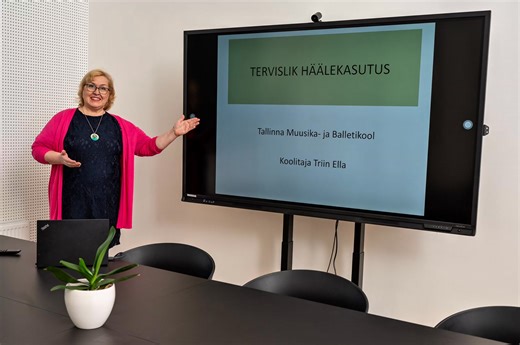 𝗞𝗢𝗢𝗟𝗜𝗧𝗨𝗦 𝗧𝗘𝗥𝗩𝗜𝗦𝗟𝗜𝗞 𝗛ÄÄ𝗟𝗘𝗞𝗔𝗦𝗨𝗧𝗨𝗦 on mõeldud inimestele kelle igapäevatöös on palju rääkimist ning ka olulisi sõnavõtte! Tule ja õpi oma isikupärast häält tundma ja õigesti kasutama 𝐓𝐫𝐢𝐢𝐧 𝐄𝐥𝐥𝐚 𝐤𝐨𝐨𝐥𝐢𝐭𝐮𝐬𝐞𝐥, mis toimub 𝟐𝟕.𝟎𝟑 𝐤𝐞𝐥𝐥 𝟏𝟎.𝟎𝟎-𝟏𝟓.𝟎𝟎 Tallinna kesklinnas, kaasaegses Tallinna Muusika- ja Balletikooli majas. ✨𝐍𝐁! 𝐊𝐮𝐧𝐢 𝟏𝟎.𝟎𝟑 𝐨𝐧 𝐤𝐨𝐨𝐥𝐢𝐭𝐮𝐬𝐞𝐥 𝐬𝐨𝐨𝐝𝐮𝐬𝐡𝐢𝐧𝐝 Vaata rohkem infot ja registreeru siin👇🏼 https://muba