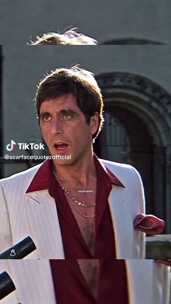 Follow @scarfacequotez for more Scarface (1983) • • • • #scarface #gangster #tonymontana #theworldisyours #mob #alpacino #pacino #film #cinema #corleone #godfather #miami #hustle #alpha #4K #mafia #edits #alpha #quotes #sigmamale #money #power #respect #trending #explore #explorepage #trendingaudio #reels