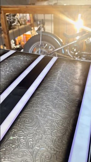 Custom Paint 3-D effect with tinfoil ￼