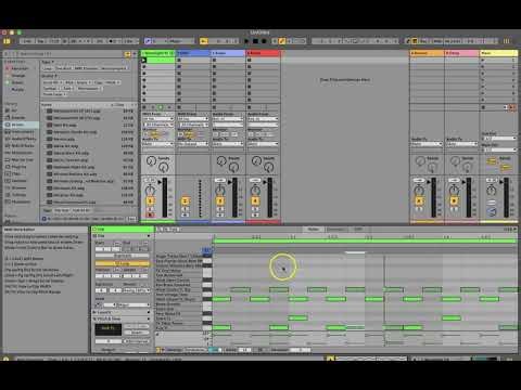 Programming Drums in Ableton Part 1 - using the mouse