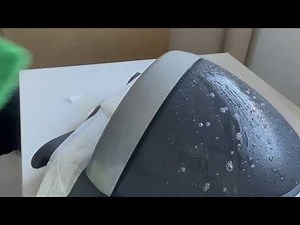 Remove interior plastic scratches