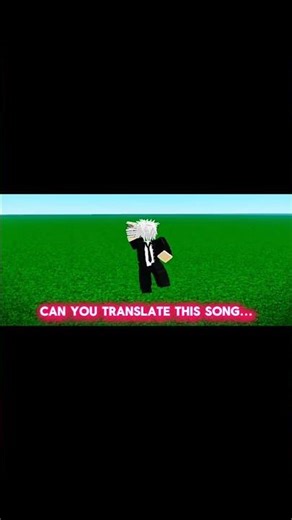 CAN YOU TRANSLATE THIS SONG ? | SHINUNOGA E-WA | EDIT | ROBLOX EDIT | #shorts #trending #viral #song