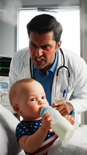 Baby Boy vs Angry Doctor 😡 | Funny Hospital Scene | Realistic Baby Attitude Moment #aibaby