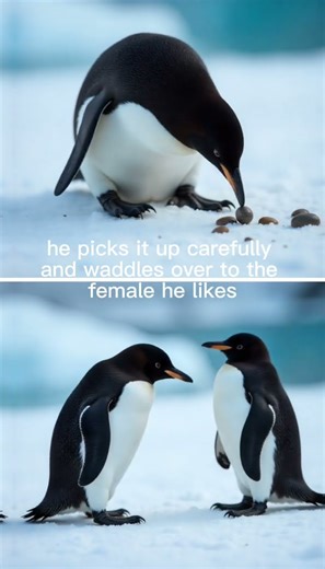🐧 Penguins Propose With Pebbles! The Cutest Love Story in Nature 💍 | Amazing Animal Facts