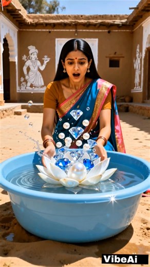 A poor girl found a magical flower #asethetic